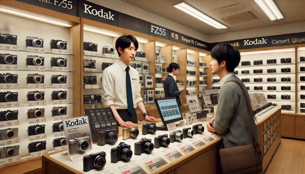 コダックFZ55はどこに売ってる エディオン