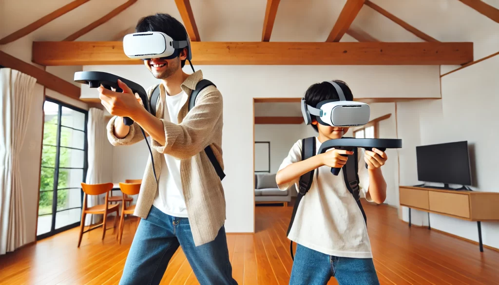 メタクエスト3 親子でゲーム