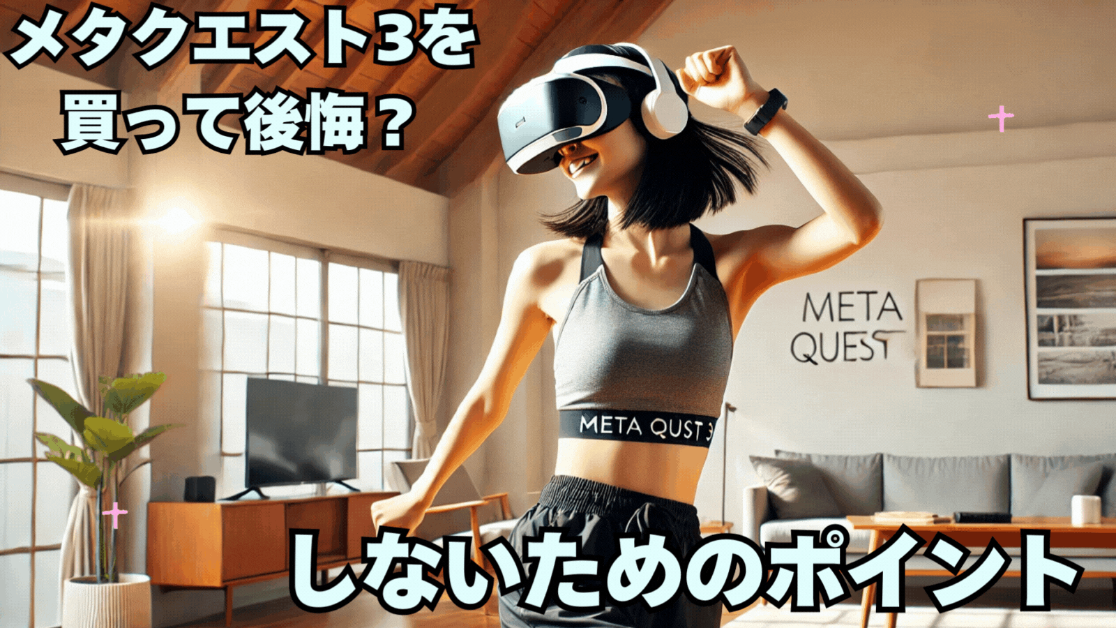 メタクエスト3を買って後悔 アイキャッチ